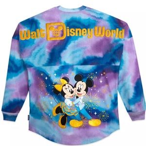 Mickey and Minnie Walt Disney World 50th Anniversary Grand Finale Spirit Jersey